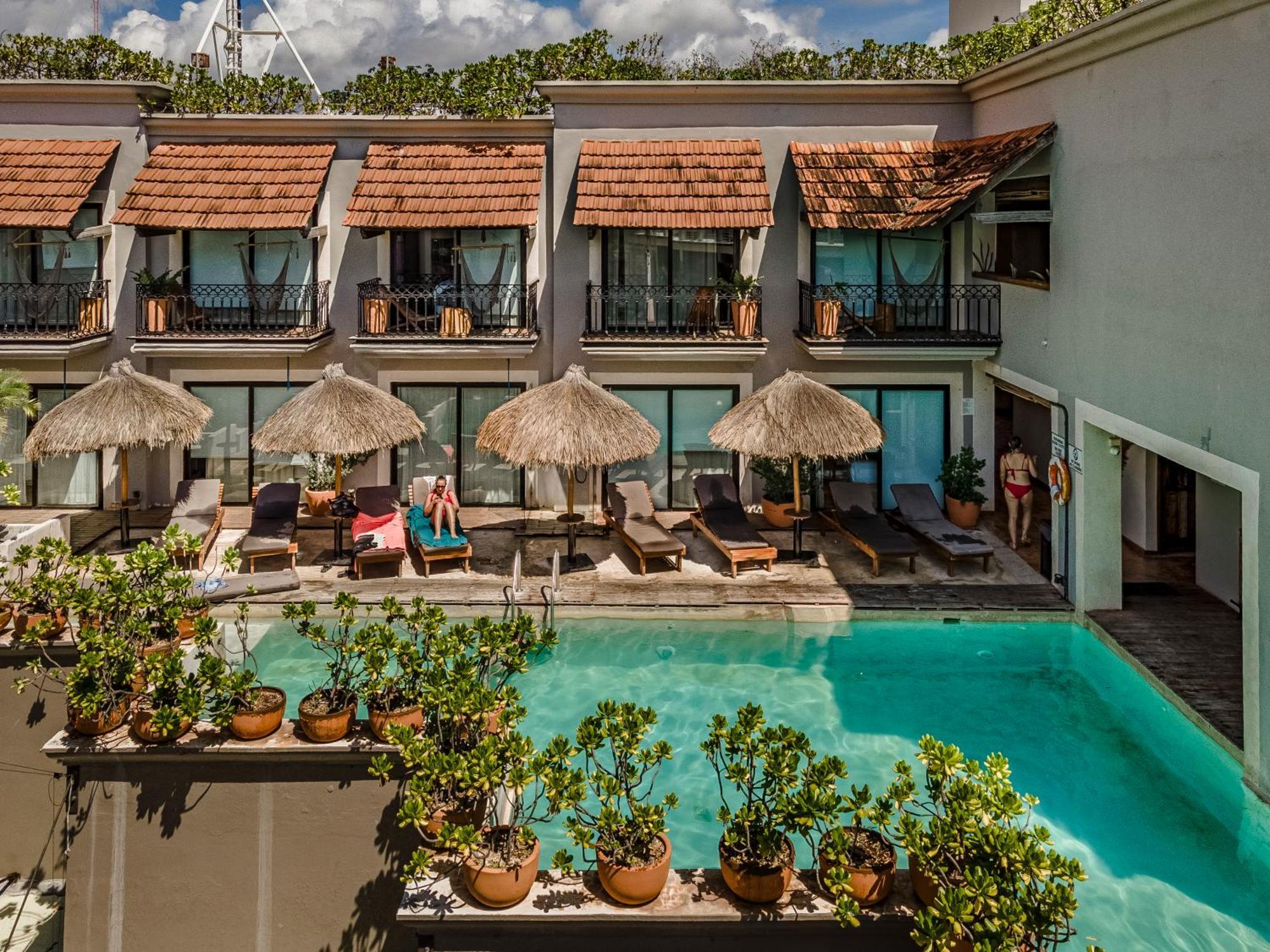 Caribbean Paradise Hotel & Spa - 5Th Avenue بلايا ديل كارمن المظهر الخارجي الصورة