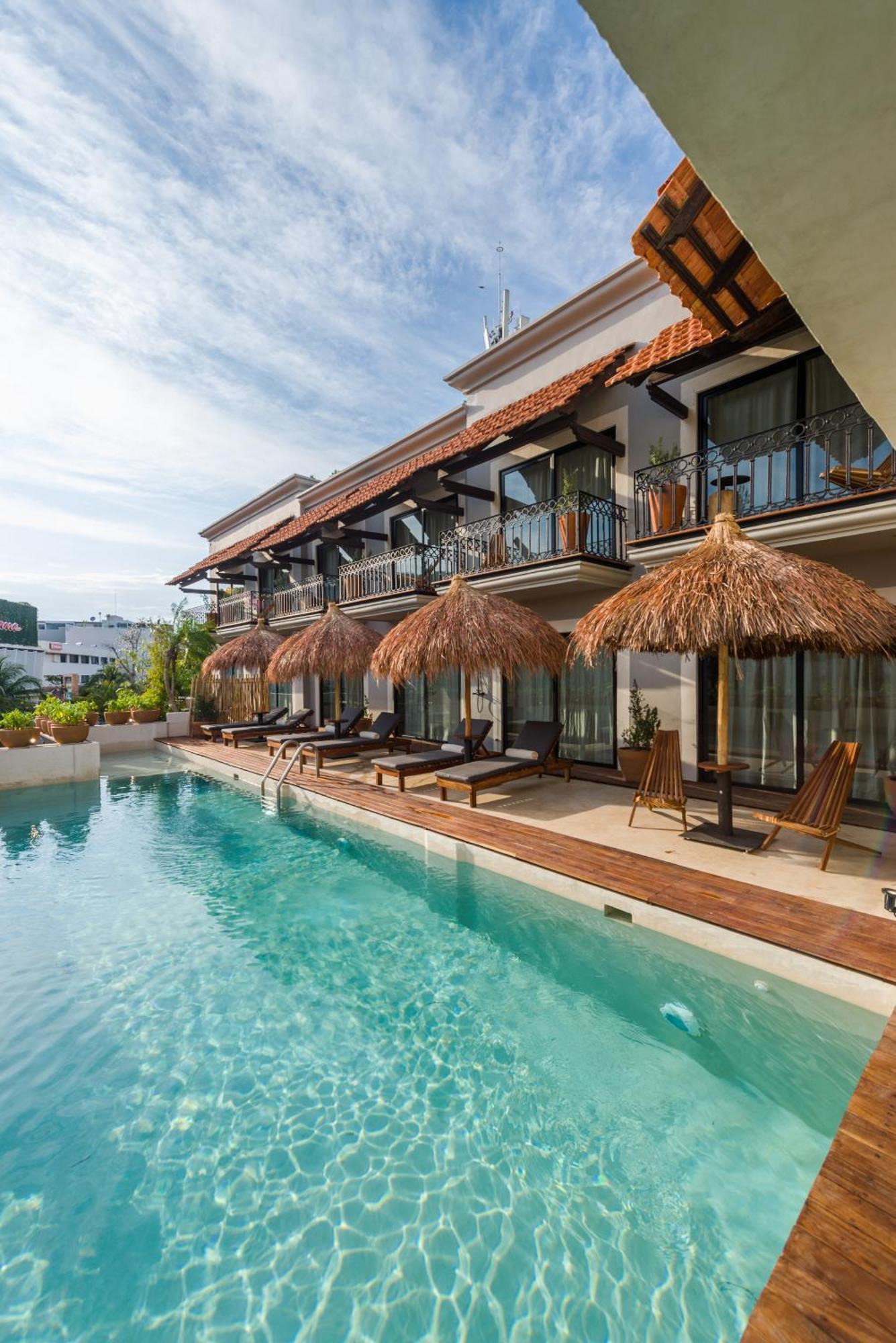 Caribbean Paradise Hotel & Spa - 5Th Avenue بلايا ديل كارمن المظهر الخارجي الصورة