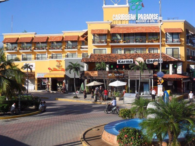 Caribbean Paradise Hotel & Spa - 5Th Avenue بلايا ديل كارمن المظهر الخارجي الصورة